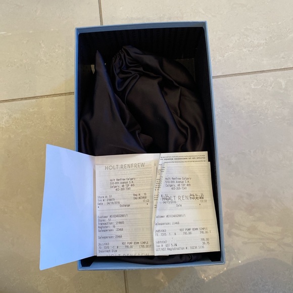 Black Prada shoes (worn once) - Picture 5 of 5